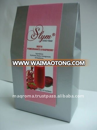 Slym Collagen Pomegranate Raspberriesis Beetroot Drink